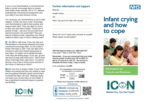 Show details for ICON – Friends and Relatives Leaflet