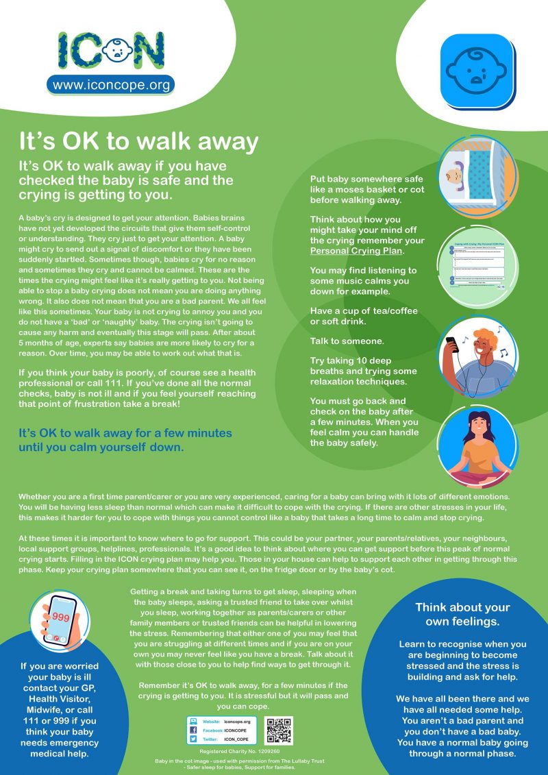 Show details for ICON – Poster – It’s OK to walk away