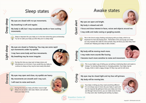 Show details for Brazelton – Newborn behavioural states poster