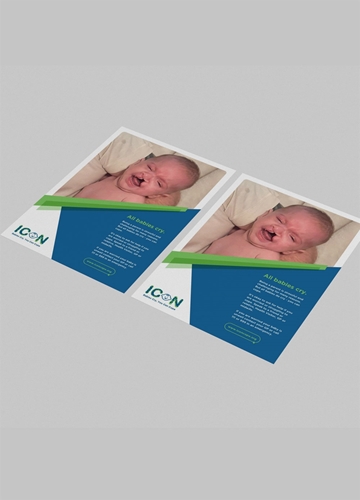 Show details for ICON – Poster 1 Betsy-Mae A2 – Gloss Laminated
